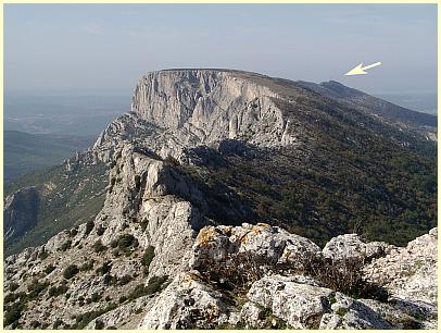 Montagne Sainte-Victoire und Croix de Provence