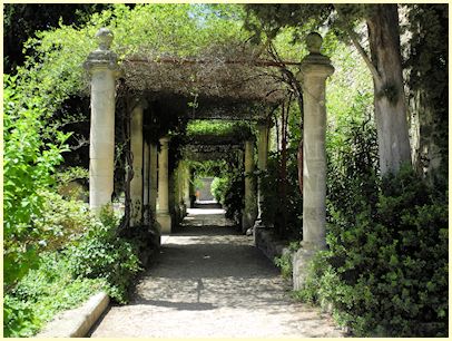 italienischer Garten Abbaye Saint André