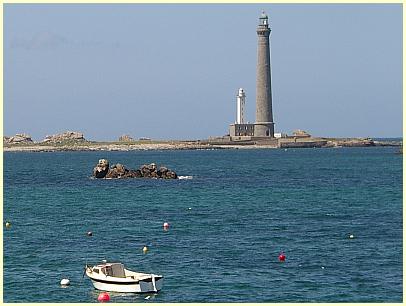 Bretagne Reiseziele Finistère - Aberküste Leuchtturm Phare de l'Île Vierge