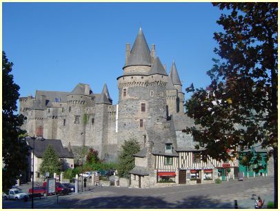 Bretagne Ille-et-Vilaine - Burg Château de Vitré