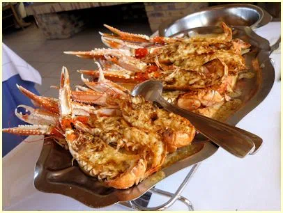 französische Küche Kaisergranat (Langoustine)
