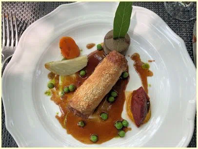 französische Küche - Menüangebot