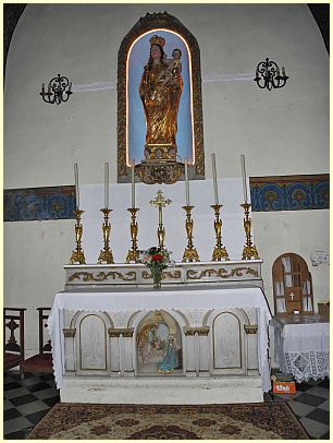 Maria gewidmete Kapelle - Kirche Saint-Jean-Baptiste