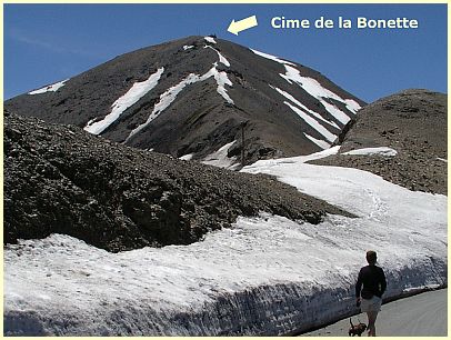 Col de la Bonette - Ringstraße und Cime de la Bonette