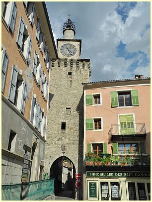 Uhrturm Tour de l'Horloge - Castellane