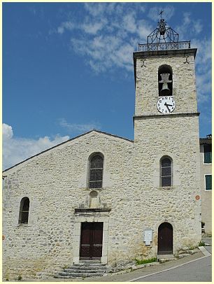 Esparron-de-Verdon - Kirche (Église) Saint-André