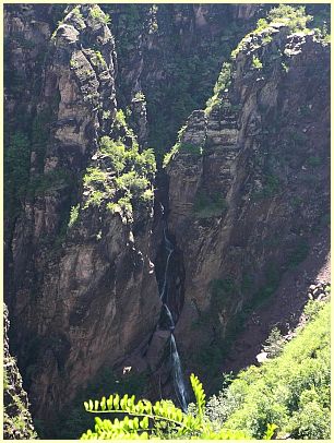 Wasserfall Schlucht Gorges de Daluis