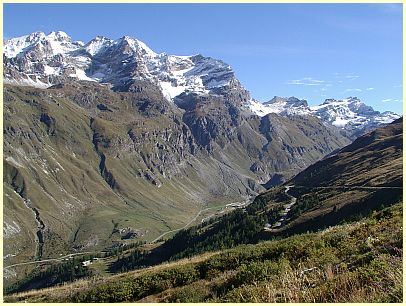 Col de l'Iseran - Passstraße Val d'Isère