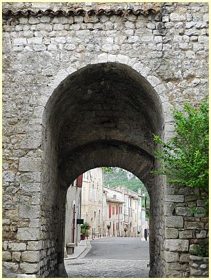 Tor der Stadtmauer - Quinson