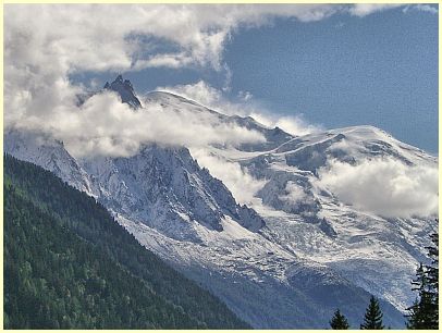 Route des Grandes Alpes - Abstecher zum Mont Blanc
