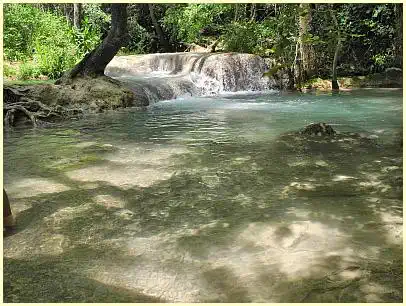 Wasserfälle Sillans-la-Cascade