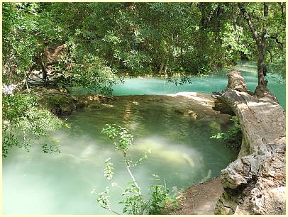 Wasserfälle Sillans-la-Cascade