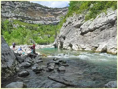am Ufer des Verdon