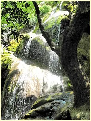 Cascades de Saint-Maurin - Rechtes Ufer