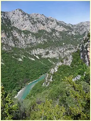 Belvédère de Mayreste - Rechtes Ufer