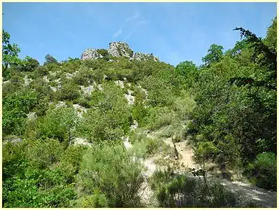 Col de l'Olivier - Rechtes Ufer