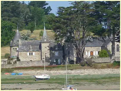 Locquirec - Anse de Porz Morvan -  Plage Font de la Baie