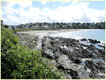 Pointe du Château - Plage Pors Ar Villec Locquirec