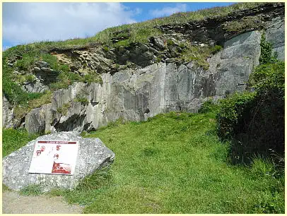 Pointe du Château - Steinbruch Pierre de Locquirec