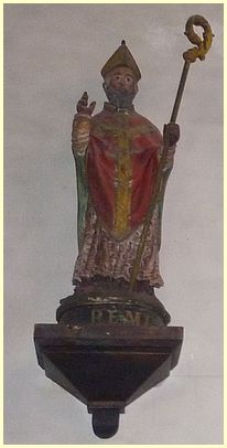 Statue Saint Rémi - Kirche Saint-Rémi