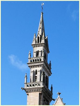 Glockenturm Kirche Saint-Carantec