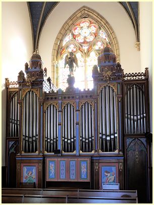 Orgel Kirche Saint-Carantec