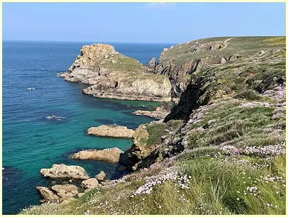 Felsen Rocher Morgane - Pointe du Van