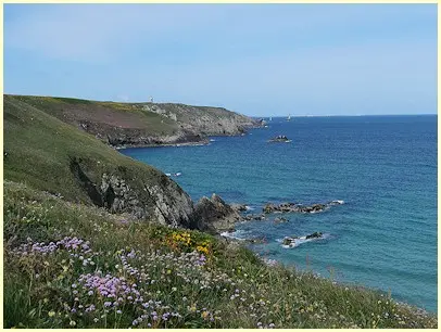 Küste hinter der Baie des Trépassés