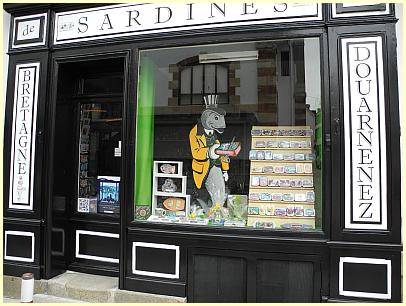 Penn Sardin  - la Boutique de la Sardine - Douarnenez