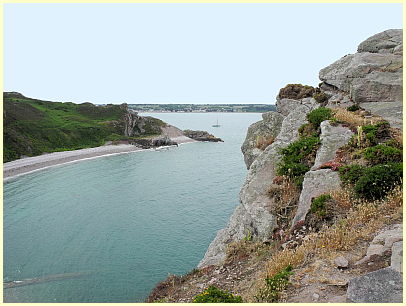 Blick vom Cap Erquy - Bucht Saint-Brieuc