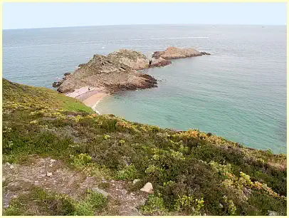 Rochers les Châtelets Cap Erquy - Bucht Saint-Brieuc
