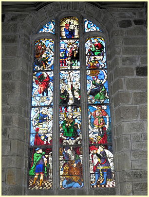 Glasfenster Arbre de Jessé Kirche Saint-Mathurin