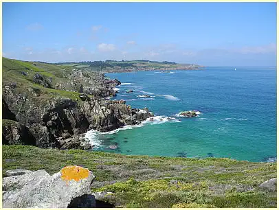 Klippenküste Richtung Plage de Pors Péron
