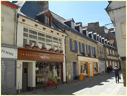 Straße in Pontrieux