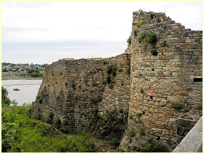 äußere Befestigung Burg Château du Guildo zum Arguenon - Créhen