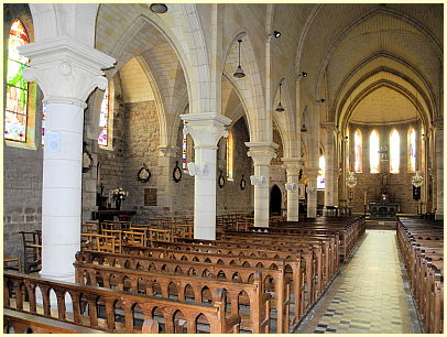 Kirchenschiff Notre-Dame de Landouar