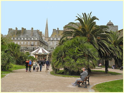 Jardin des Douves Saint-Malo
