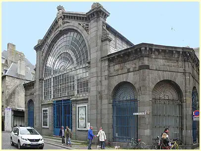 Markt Halle au Blé Saint-Malo