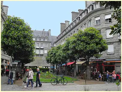 Place Marché aux Légumes Saint-Malo