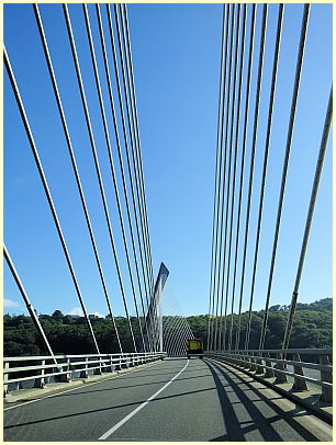 Pylon Brücke Pont de Térénez