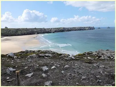 Plage Pen Hat, Pointe de Pen Hir und Tas de Pois