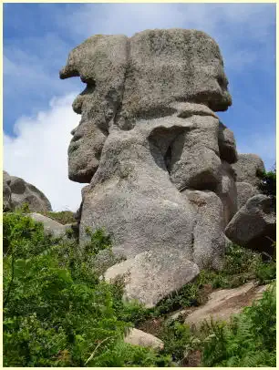 Trébeurden - Pointe du Castel - Rocher le Père