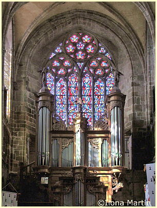 Tréguier - Kathedrale Saint-Tugdual Orgel
