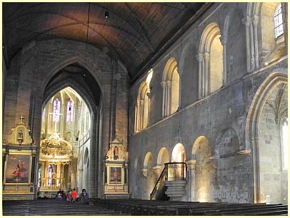 Kirchenschiff Basilika Saint-Sauveur - Dinan