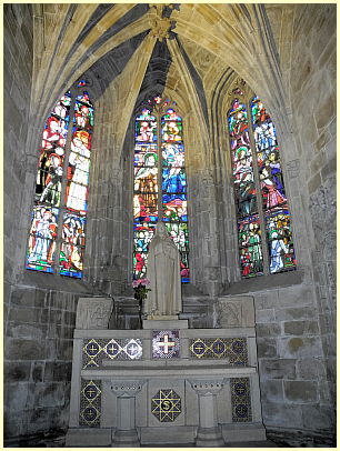 gotische Kapelle Basilika Saint-Sauveur - Dinan