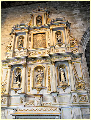 Retable du Rosaire Basilika Saint-Sauveur - Dinan