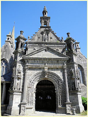 Haupteingang Kirche Saint-Miliau