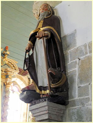 Statue Saint Hervé