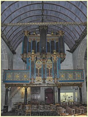 Pleyben - Orgel (Orgue) Kirche (Église) Saint-Germain