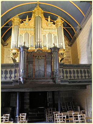 Orgel Kirche Saint-Suliau